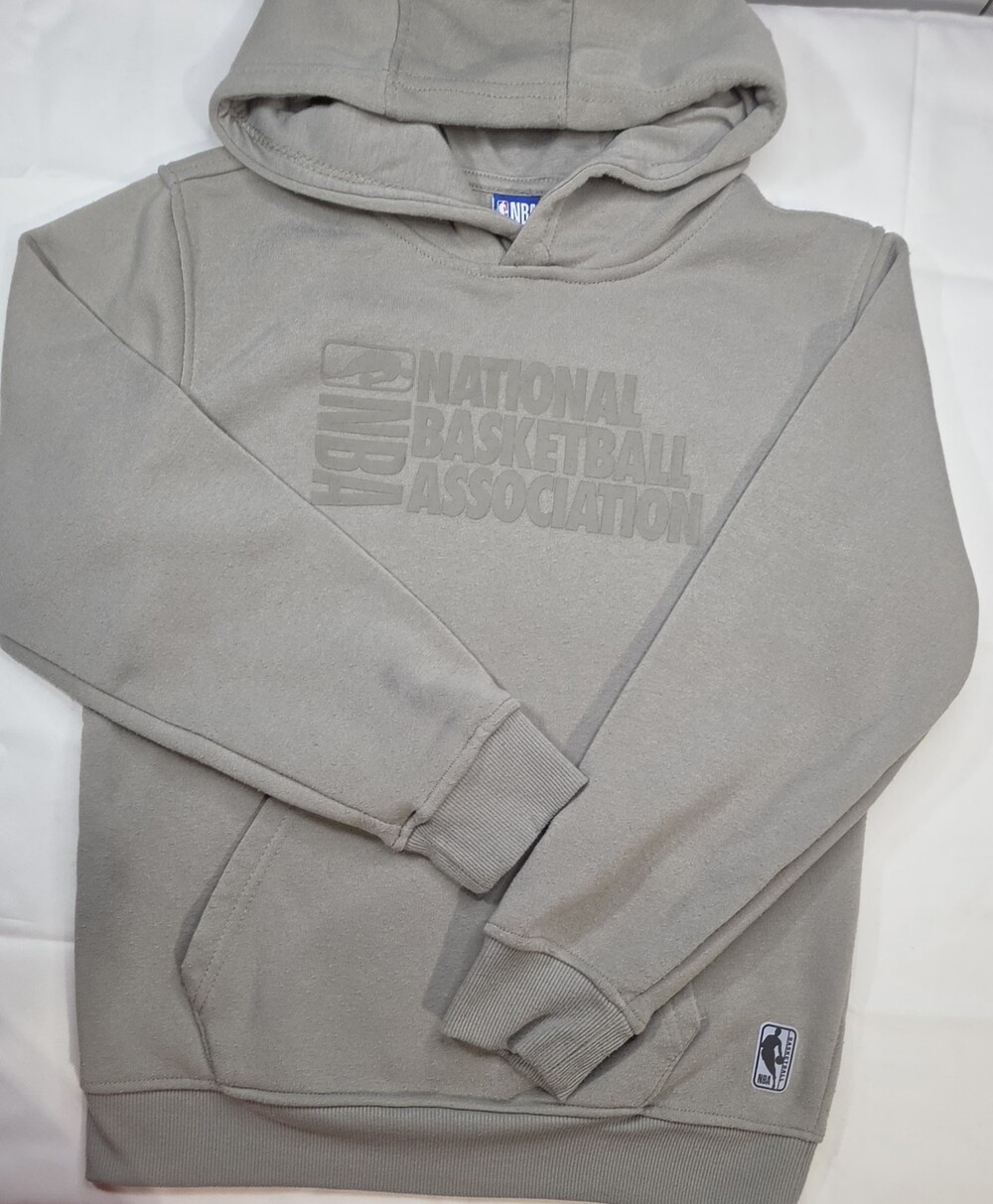 NBA Hoodie Light Green Kids Size 10-12 Cotton Blend Pull Over Sweater Sku 0377